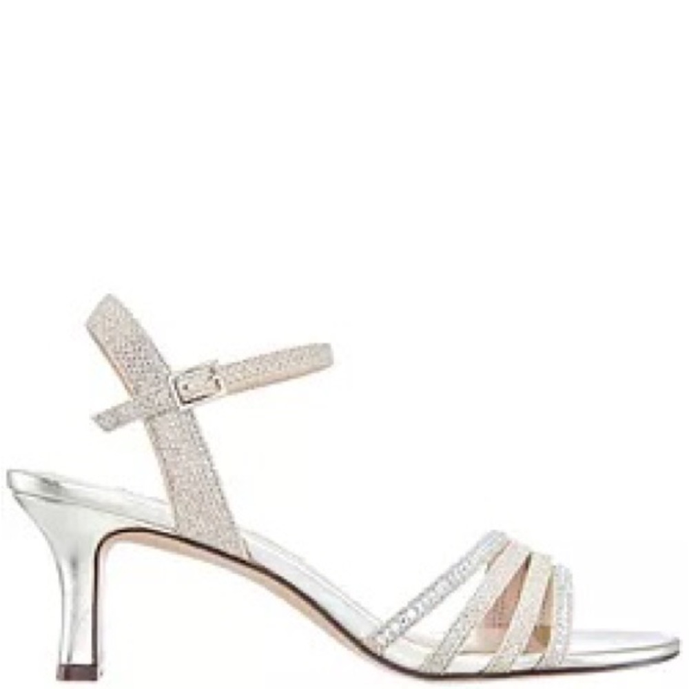 Nina Nelena Evening Sandal in Silver Dreamland 6M - Picture 8 of 10